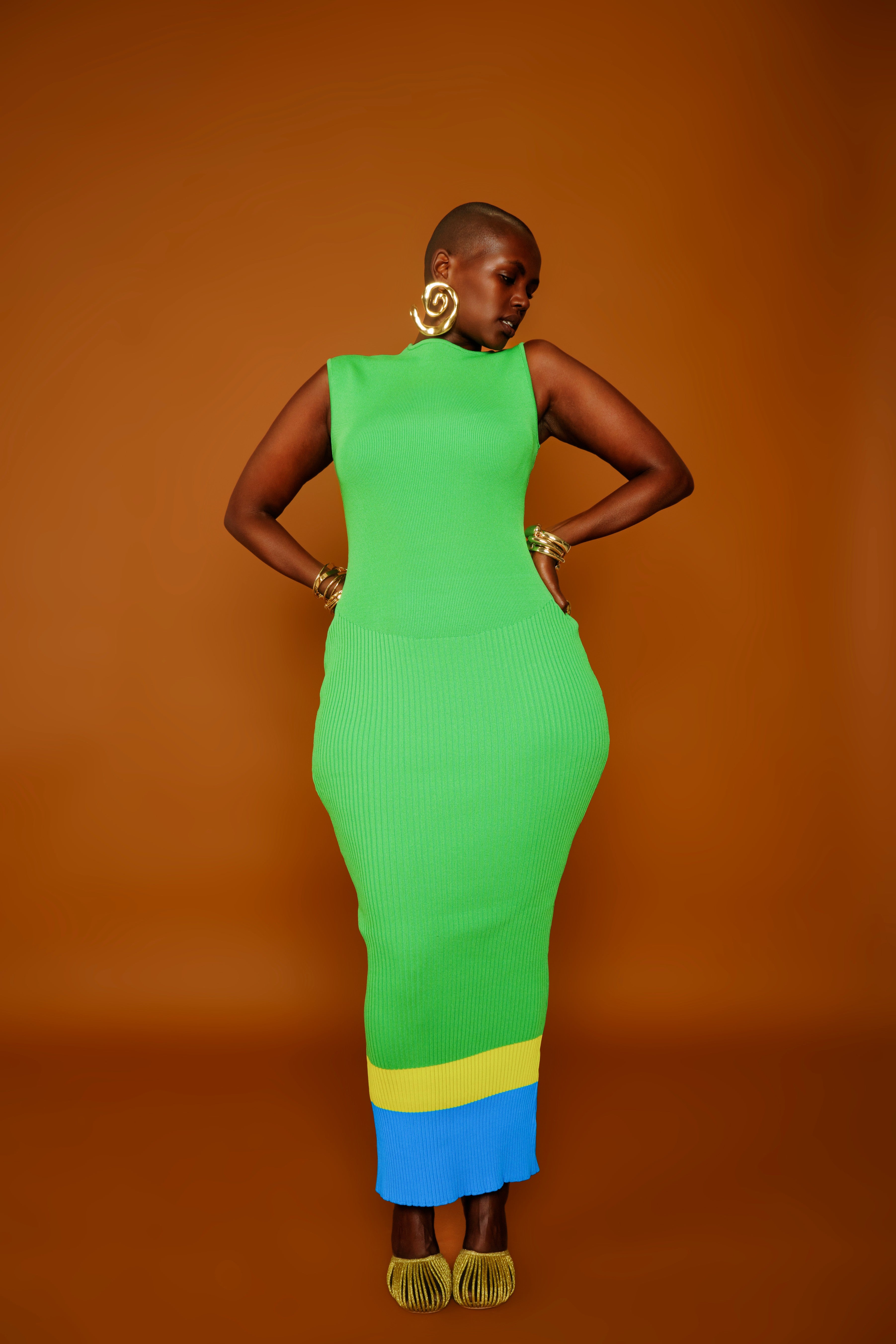 Sauda Dress in Green Sauda Dress in Green